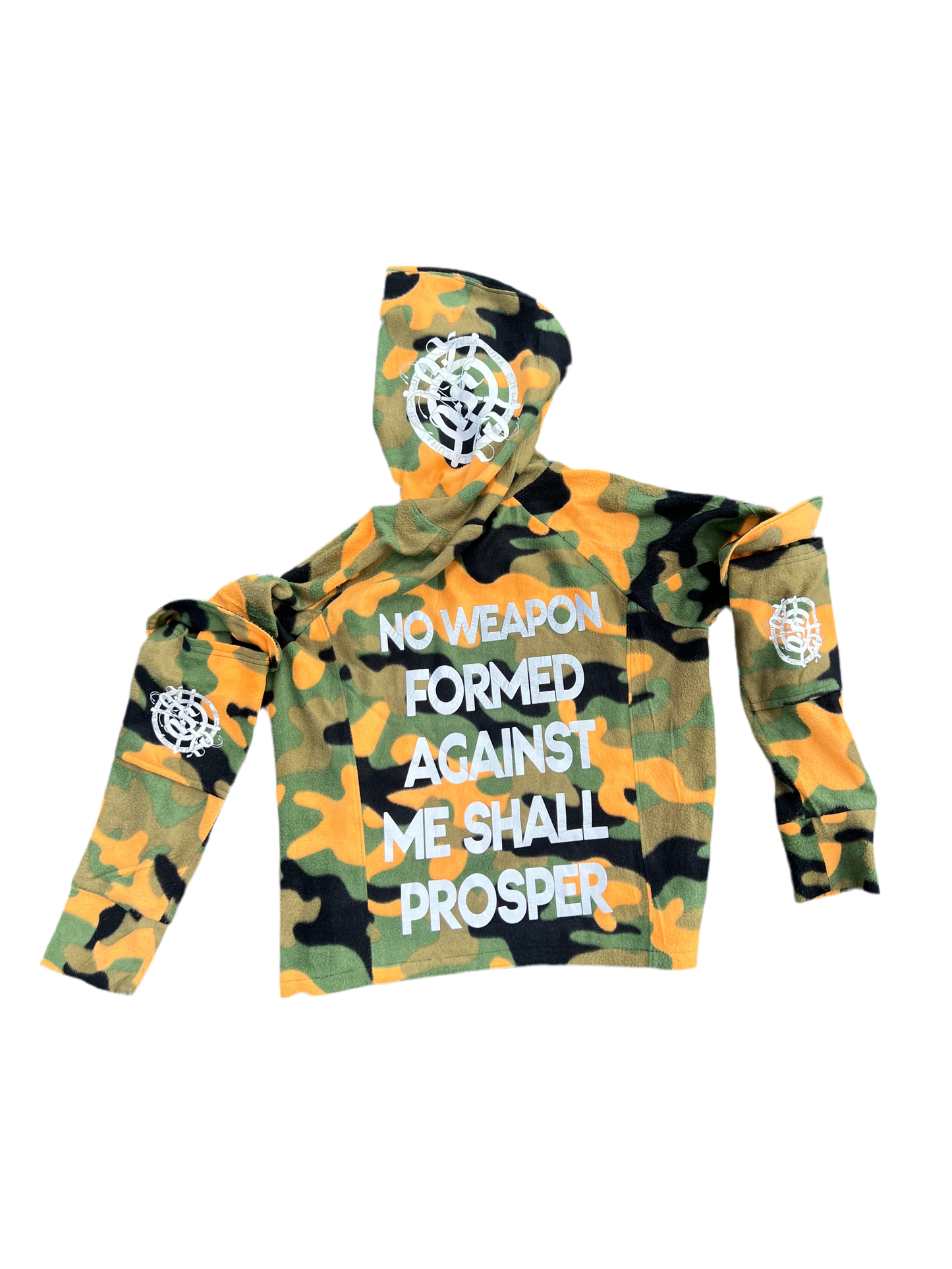 Army Fatigue Multi-Pocket Hoodie