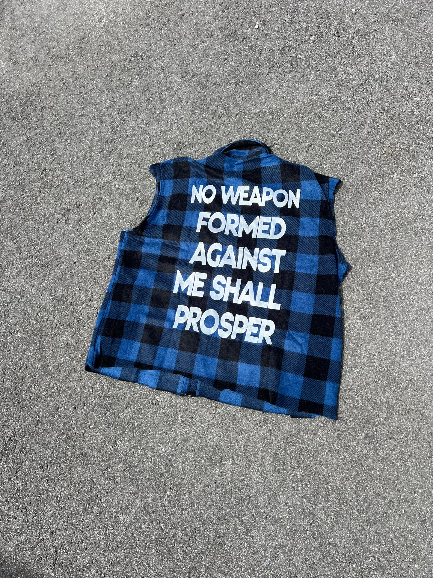 1 of 1 Blue Flannel