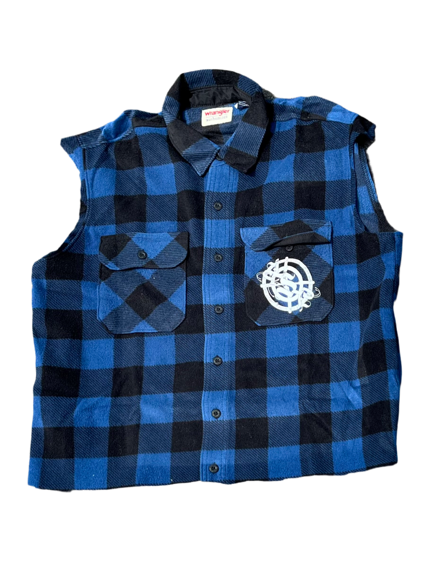1 of 1 Blue Flannel