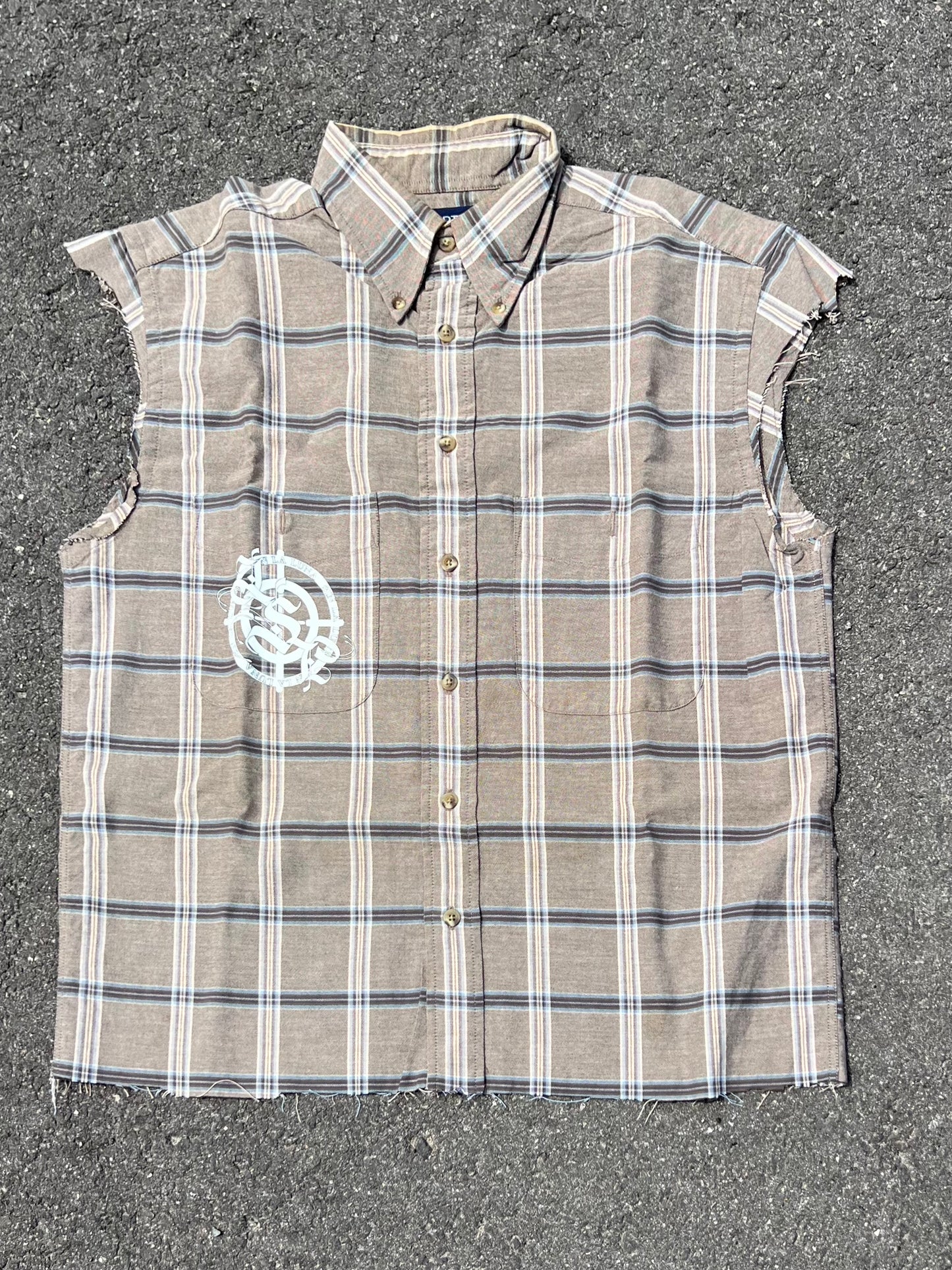 1 of 1 Tan Sleeveless Shirt