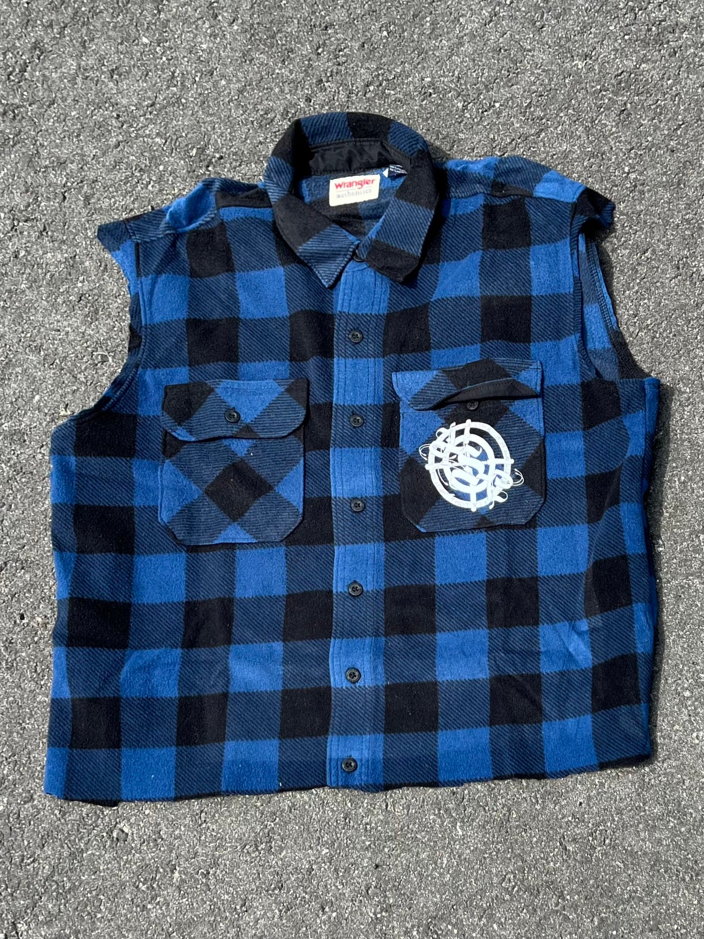 1 of 1 Blue Flannel