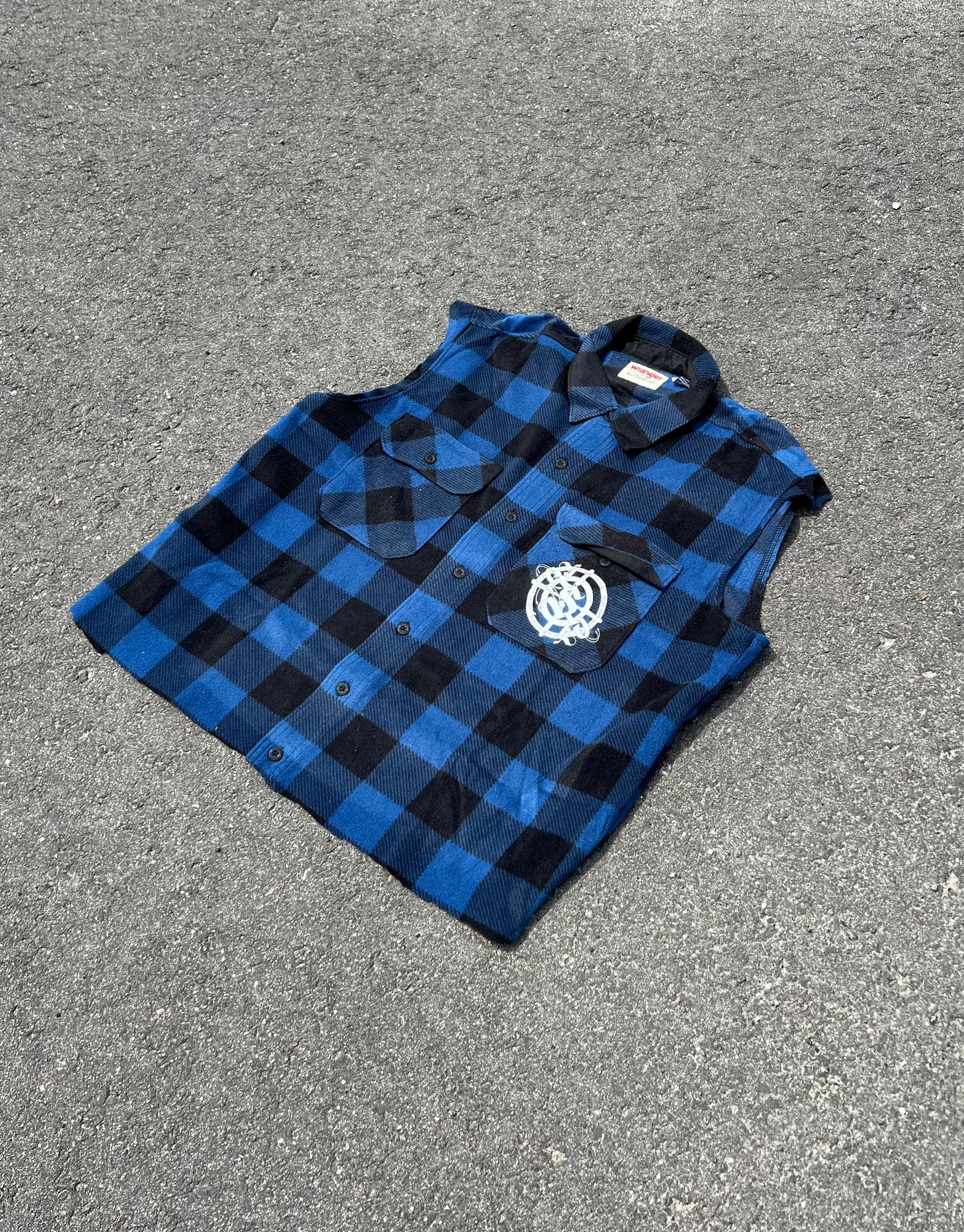1 of 1 Blue Flannel