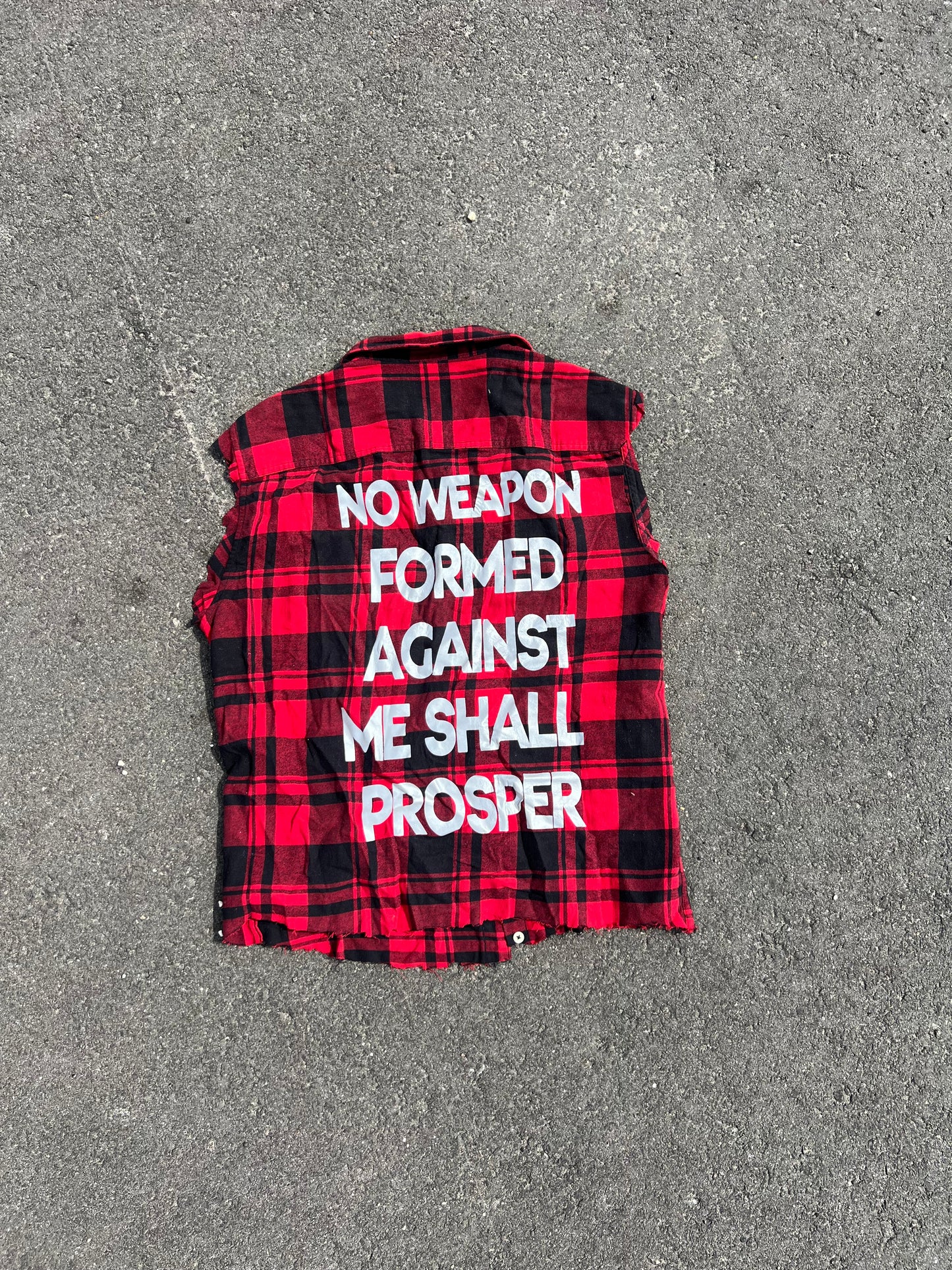1 of 1 Red Sleeveless Shirt