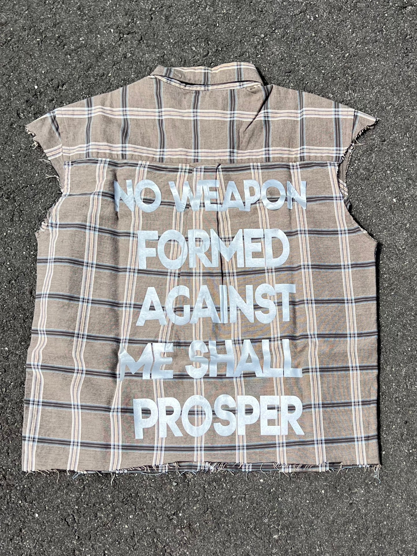 1 of 1 Tan Sleeveless Shirt
