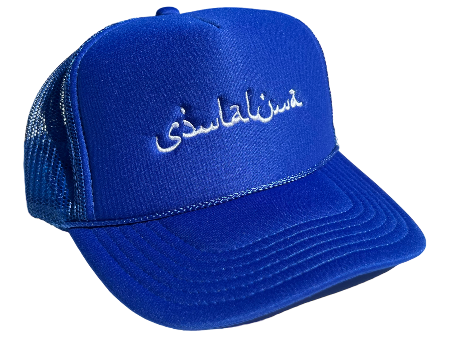 Royal Blue Trucker Hat