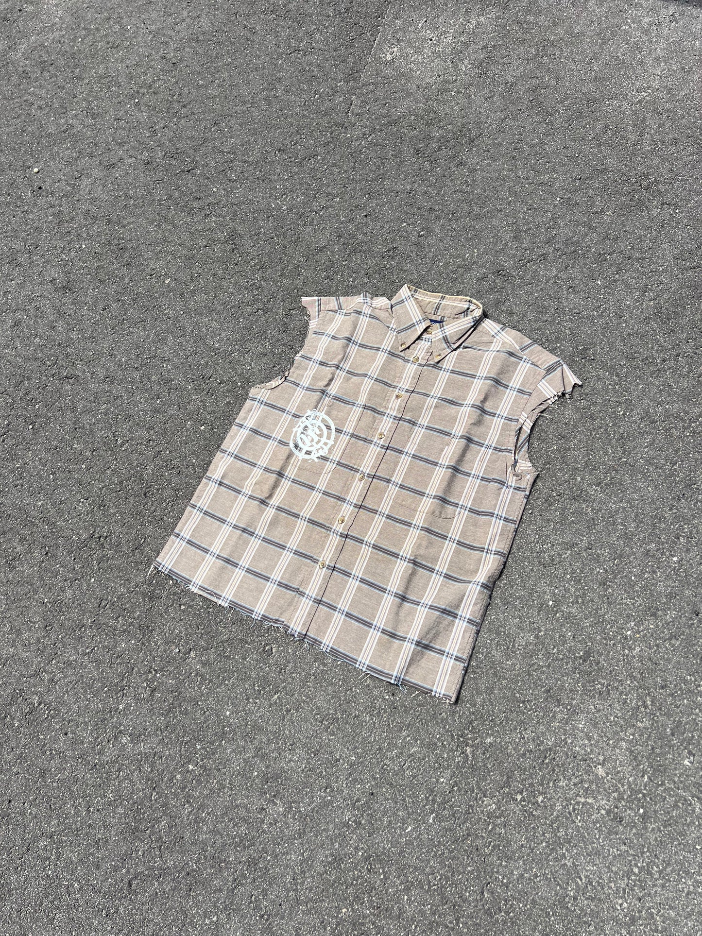 1 of 1 Tan Sleeveless Shirt