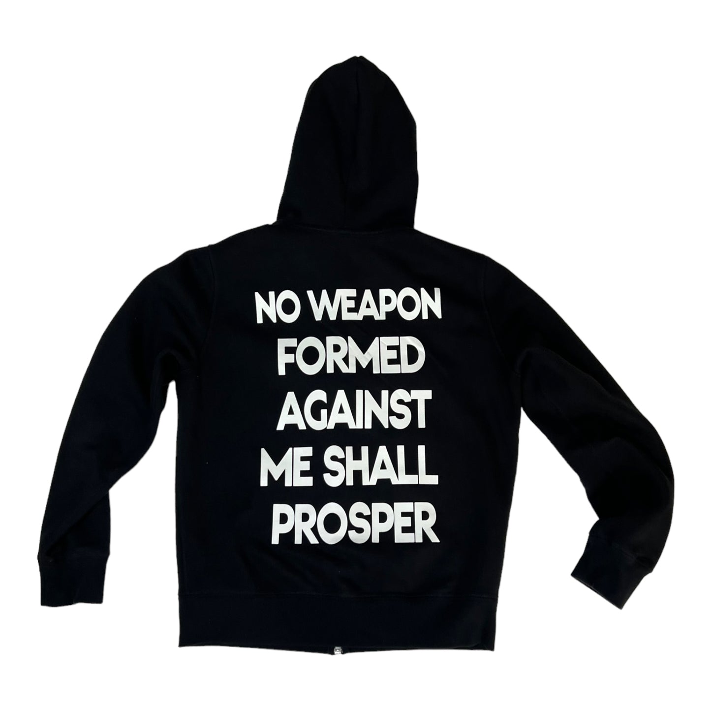 Full Zip "No Weapon Against Me Shall Prosper" Hoody