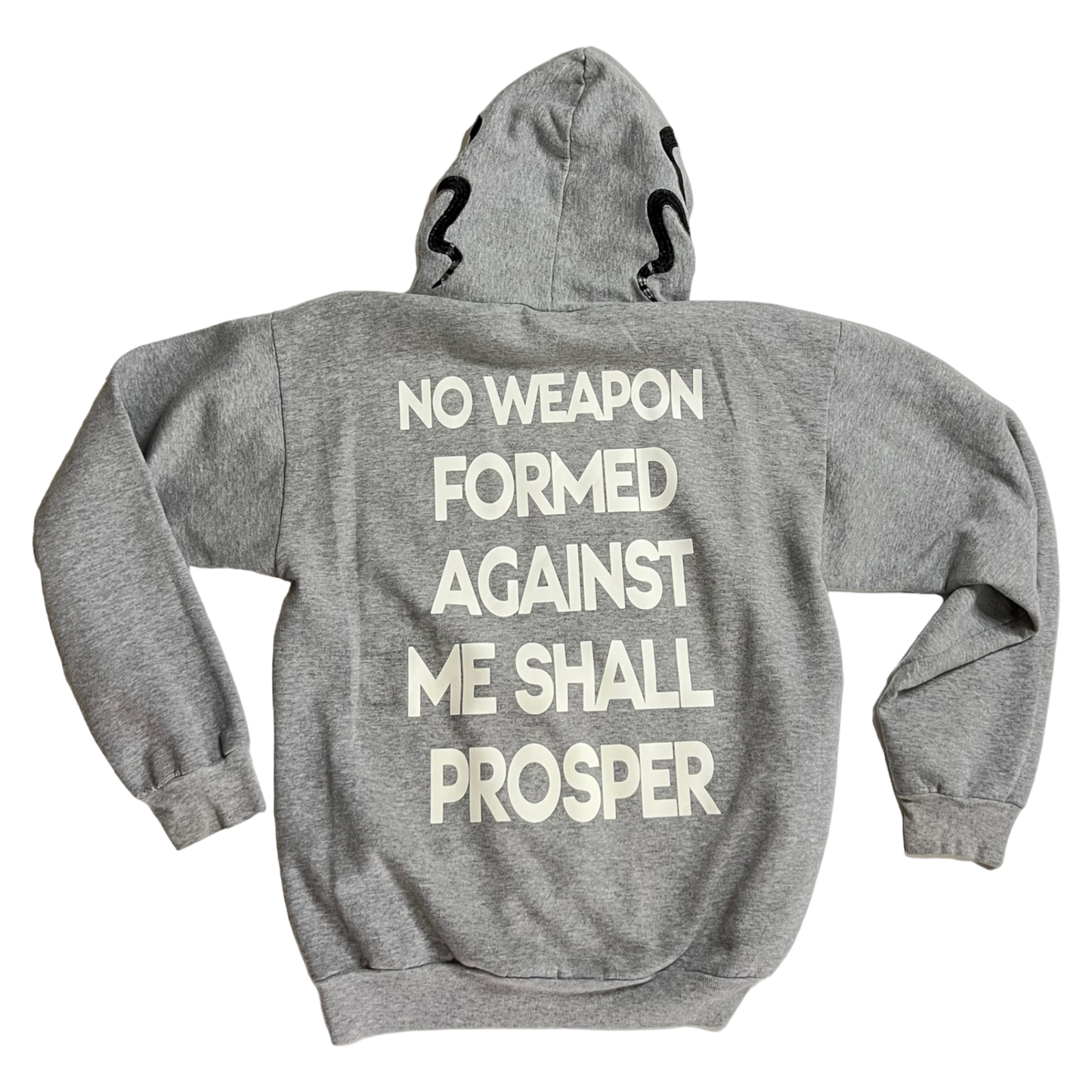 Snake Hood "No Weapon Against Me Shall Prosper"