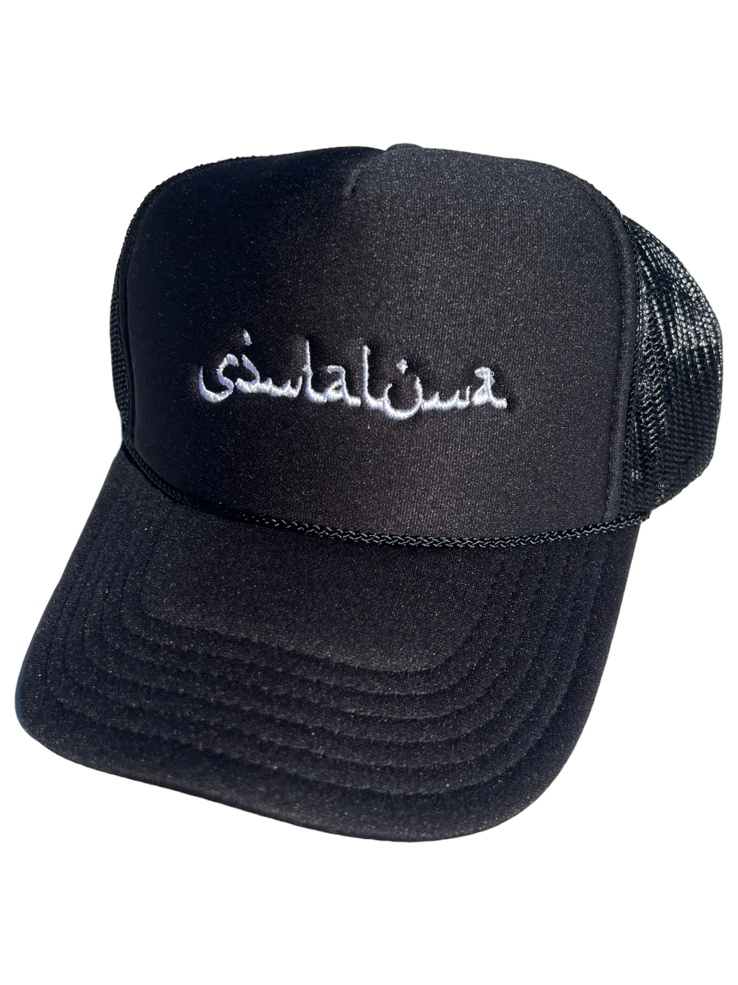 Black Trucker Hat