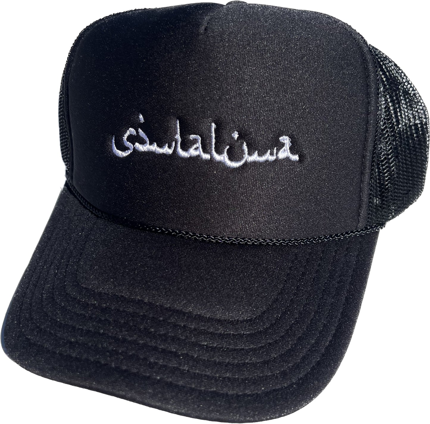 Black Trucker Hat