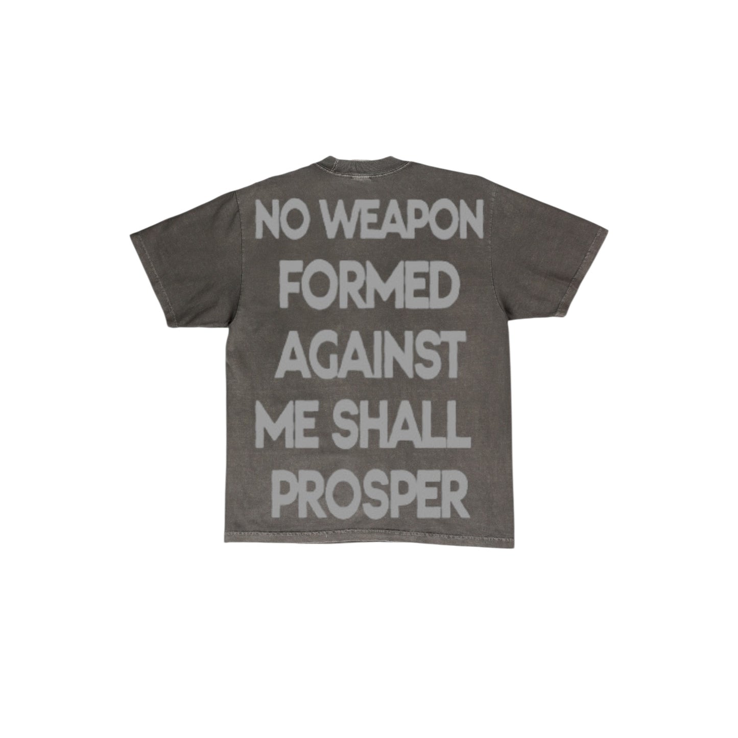 3M Reflective “No Weapon Formed Against Me Shall Prosper” T Shirt