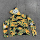 Army Fatigue Multi-Pocket Hoodie