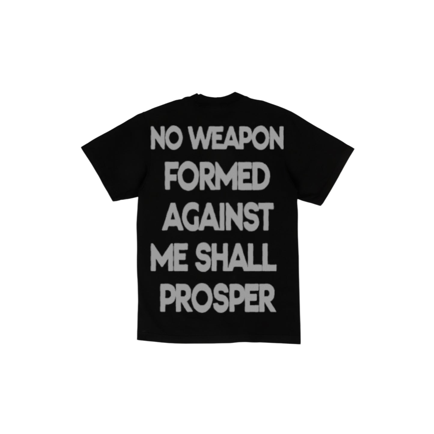 3M Reflective “No Weapon Formed Against Me Shall Prosper” T Shirt